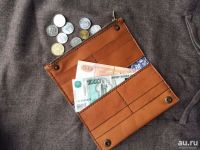 Лот: 9688881. Фото: 2. Кошелек из натуральной кожи, ручная... Аксессуары