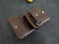 Лот: 17760986. Фото: 2. Портмоне кошелек из натуральной... Ручная работа