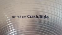 Лот: 5312776. Фото: 2. тарелка CRASH sabian 18 " в .хор... Музыкальные инструменты