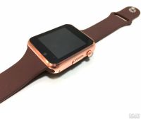 Лот: 16029980. Фото: 3. ⌚ Smart Watch W8 золотистые коричневый... Красноярск