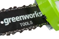 Лот: 20943573. Фото: 11. Кусторез GreenWorks G24PS20 без...