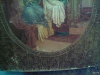 Лот: 9425393. Фото: 6. старинная икона рождение св.Николая