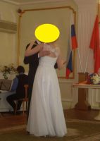 Лот: 7562957. Фото: 3. Свадебное платье размер 44-46. Одежда, обувь, галантерея