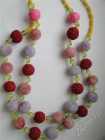 Лот: 574495. Фото: 2. Изделия из полимерной глины,колье... Ювелирные изделия, бижутерия, часы