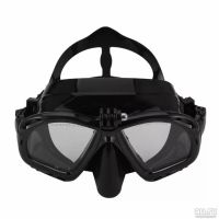 Лот: 12839150. Фото: 2. Новая черная маска очки для снорклинга... Водный спорт
