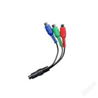 Лот: 1994882. Фото: 2. 7 pin S-Video на 3 RCA. Комплектующие