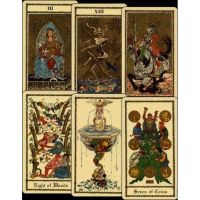 Лот: 21315950. Фото: 3. Карты Таро "Medieval Scapini Deck... Сувениры, подарки