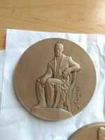 Лот: 17821520. Фото: 2. Россия 2020 Медаль Академия художеств... Значки, медали, жетоны