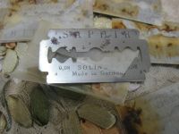 Лот: 13043650. Фото: 6. Антикварные лезвия Saphir 8 блоков...