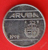 Лот: 1577555. Фото: 2. (№374/LZ) 10 центов 1995 (Аруба... Монеты
