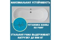 Лот: 25258032. Фото: 4. Ванна пристенная 1Marka Dinamika. Красноярск