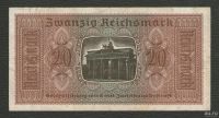 Лот: 16021255. Фото: 2. 20 рейхсмарок 1939-1945 гг. Германия... Банкноты