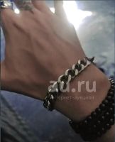 Лот: 25282155. Фото: 3. ★ Браслет мужской "Кубинская цепь... Красноярск