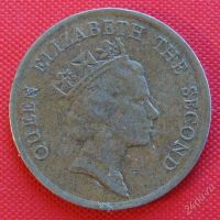 Лот: 1588375. Фото: 2. (№657-2/LF) 10 центов 1989 (Гонконг... Монеты