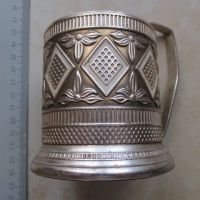 Лот: 21100656. Фото: 2. Подстаканник Ромбы абстракция... Посуда, кухонная утварь