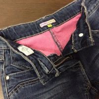 Лот: 8443171. Фото: 2. Джинсы утепленные для девочки... Одежда и аксессуары