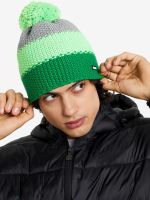 Лот: 22407774. Фото: 2. Шапка Eisbaer Star Pompon, Зеленый. Спортивная одежда