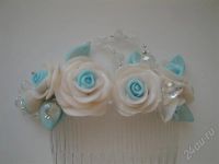 Лот: 641513. Фото: 2. Изделия из полимерной глины,гребень... Ювелирные изделия, бижутерия, часы