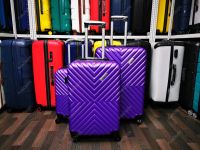Лот: 15528018. Фото: 9. Чемодан Средний "New-Delhi" Фиолетовый...