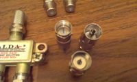 Лот: 6402471. Фото: 2. 2-WAY Splitter ALDA - антенный... ТВ и видео