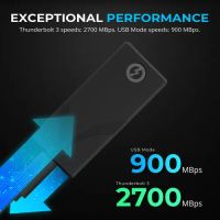 Лот: 21437217. Фото: 3. Внешний диск SSD Sabrent 1TB Rocket... Компьютеры, оргтехника, канцтовары