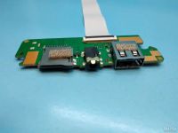 Лот: 17720055. Фото: 3. Б/У плата с разъемами USB, Audio... Компьютеры, оргтехника, канцтовары