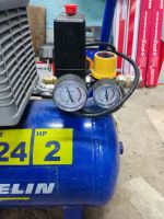 Лот: 25888928. Фото: 3. Компрессор масляный 24 литра michelin. Авто, мото, водный транспорт