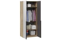 Лот: 25350563. Фото: 3. Шкаф для одежды с 1 глухой и 1... Мебель