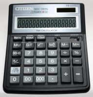 Лот: 5089817. Фото: 2. Калькулятор Citizen SDC-395N. Канцелярские и офисные товары