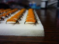 Лот: 10199215. Фото: 2. Муха "Енисейская" (оранжевые). Рыбалка