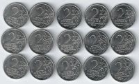 Лот: 7966890. Фото: 2. 2 рубля 2012 г ( 15 шт ) одним... Монеты
