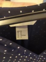 Лот: 17763727. Фото: 3. Темно-синее платье в горох. Одежда, обувь, галантерея