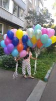 Лот: 18895551. Фото: 4. Гелиевые шары, воздушные шары. Красноярск