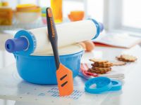 Лот: 8677559. Фото: 2. Силиконовый скребок Tupperware... Посуда, кухонная утварь