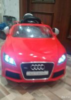 Лот: 13724108. Фото: 2. Электромобиль детский Audi TT. Детский транспорт