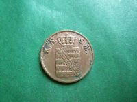 Лот: 25065727. Фото: 3. Германия Саксония 2 пфеннига 1853... Коллекционирование, моделизм