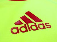 Лот: 17140013. Фото: 3. Футболка Adidas adiZero жёлто-красная. Одежда, обувь, галантерея