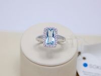 Лот: 14755730. Фото: 3. СЕРЕБРЯНОЕ КОЛЬЦО С ТОПАЗОМ И... Красноярск