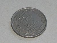 Лот: 10715241. Фото: 7. Монета 100 франк сто Франция 1955...