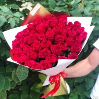 Лот: 2995829. Фото: 5. Букет из 51 розы 8500 рублей.