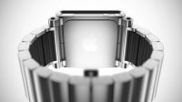Лот: 5755860. Фото: 3. Ремешок lunaTik lynk silver для... Смартфоны, связь, навигация