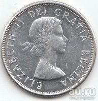 Лот: 8768745. Фото: 2. Канада 50 центов 1962 Ag 800. Монеты