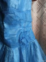 Лот: 13970992. Фото: 2. Платье новое, вечернее, 48 голубое... Женская одежда