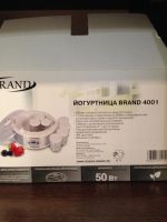 Лот: 5065357. Фото: 2. Йогуртница BRAND 4001 б\у. Мелкая бытовая техника