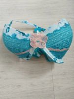 Лот: 25746380. Фото: 3. Бюстгальтер бирюзового цвета. Одежда, обувь, галантерея