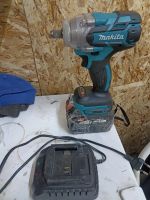 Лот: 25581153. Фото: 2. Гайковерт беспроводной Makita. Инструмент и расходные