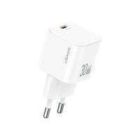 Лот: 25794322. Фото: 2. СЗУ USAMS US-CC262 USB-C 30W GaN... Аксессуары
