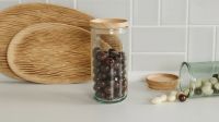 Лот: 24700254. Фото: 3. Банка с крышкой Madera, цвет прозрачный. Домашний быт