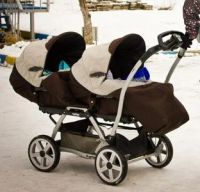 Лот: 5234501. Фото: 2. Коляска для двойни Peg-Perego... Детский транспорт