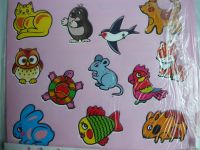 Лот: 18348430. Фото: 3. Трафареты-раскраски, пластик 26... Дети растут